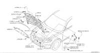 65819CG000-SEAL-HOOD FRONT