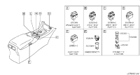 255001BA0D-SWITCH ASSY-HEAT SEAT