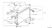 21460JK90B-RADIATOR & CONDENSER ASSY