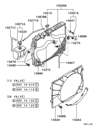 MB660077-RADIATOR COMP
