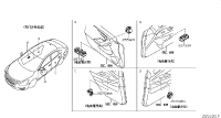 255703TA2B-SWITCH ASSY-MIRROR CONTROL