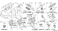 253804BA0A-SWITCH ASSY-TRUNK OPENER