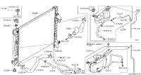 215011CA0A-HOSE-RADIATOR,UPPER