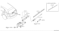 28710CG000-MOTOR ASSY-REAR WINDOW WIPER