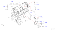 118235NA1B-HOSE-BLOWBY GAS D23T,QR25DE