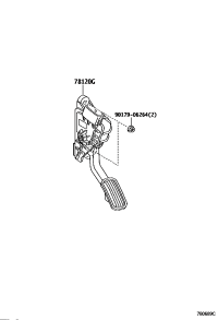 7812035460-ROD ASSY, ACCELERATOR PEDAL