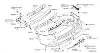 850229NA2H-BUMPER SET-RR