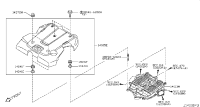 140411CA1A-ORNAMENT ASSY-ENGINE COVER