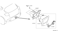 265801EL1A-LAMP ASSY-FOG,REAR