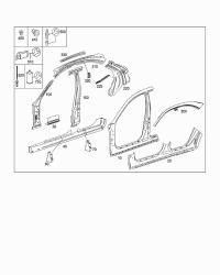 2216360144-REINF ASSY-RAD CORE UPR