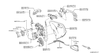 826105DM1A-BRACKET OUTSIDE HANDLE,RH