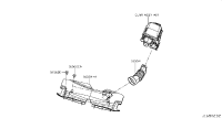 165545UV0B-Hose, air intake