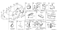 254B01LA1A-CONTROL-POWER WINDOW,FRONT