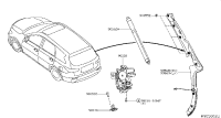 905609NC1B-Motor assy-tail gate