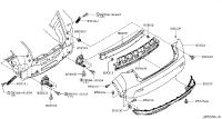 852281KA0A-BRACKET REAR BU
