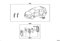 69005F4160-CYLINDER SET, LOCK