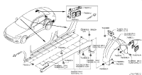 767484GA0A-PROTECTOR-REAR WHEEL HOUSE,RH