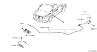 656013JA1A-Lock assy-hood