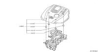 140414GD2A-ORNAMENT ASSY-ENGINE COVER
