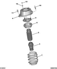 5002YN-Spring, front suspension