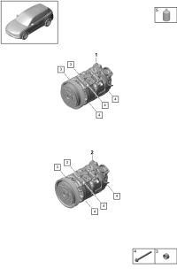PAB81680310-COMPRESSOR-AIR CONDITION-W164