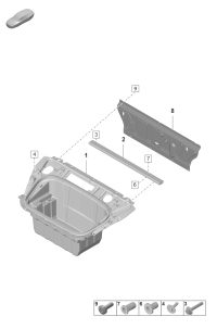 9J1805075A-Pad assy-trunk basin
