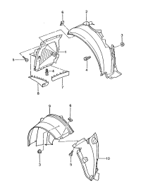 99650460401-SUPPORT ASSY, INSULATOR