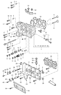 99610491300-HEAD ASSY-CYL RH