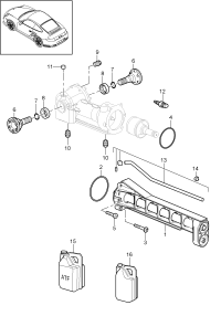 99733704150-BRACKET ASSY-AIR INTAKE