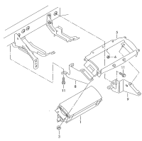 4E0880203C-Air bag unit (co * *