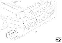 66200399633-Add kit parking distance warning system rr