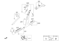 85840S6100MMH-TRIM ASSY-CTR PILLAR UPR RH