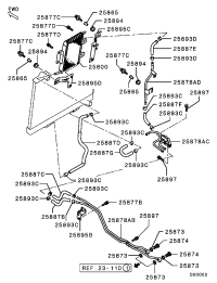 MR470426-GASKET,T/M OIL COOLER T