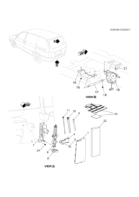 9033844-Rod set, spare ti