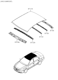 671153K050-RING ASSY-SUNROOF REINF