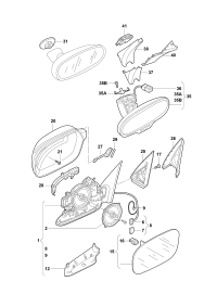 L8U1857409DSP9-Retainer, w/power adj sateen black