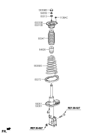 55351QD000-Shock absorber
