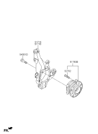 51716A1500-KNUCKLE-FRONT AXLE,RH