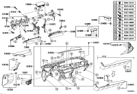 5540050900C0-PAD SUB-ASSY, INSTRUMENT PANEL SAFETY