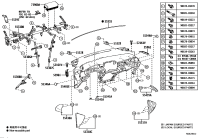 55401F4070C0-PAD SUB-ASSY, INSTRUMENT PANEL SAFETY