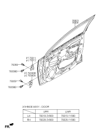 76003J4000-Door assy-front lh