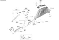 85840J4100TTX-TRIM ASSY-CTR PILLAR UPR RH