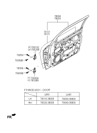 7600309BA0-Door assy-front lh
