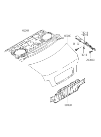 693003D200-PANEL ASSY-RR PACKAGE TRAY