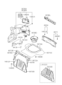 8574009000YMB-TRIM ASSY-LUGGAGE SIDE RH