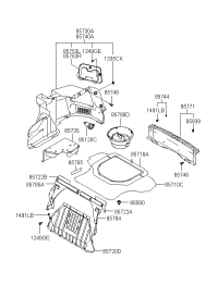 857353D000-COVER ASSY-CD AUTO CHANGER