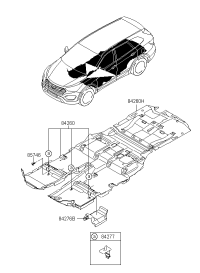 84272B8000-GASKET-SPACER,OIL CHARGING PIPE