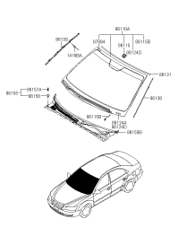 861503K001-COVER ASSY-COWL TOP SIDE,LH