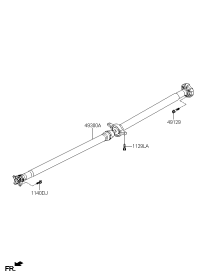 49300A1000-SHAFT ASSY-PROPELLER