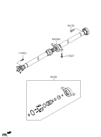 495751U000-REPAIR KIT-CTR BEARING
